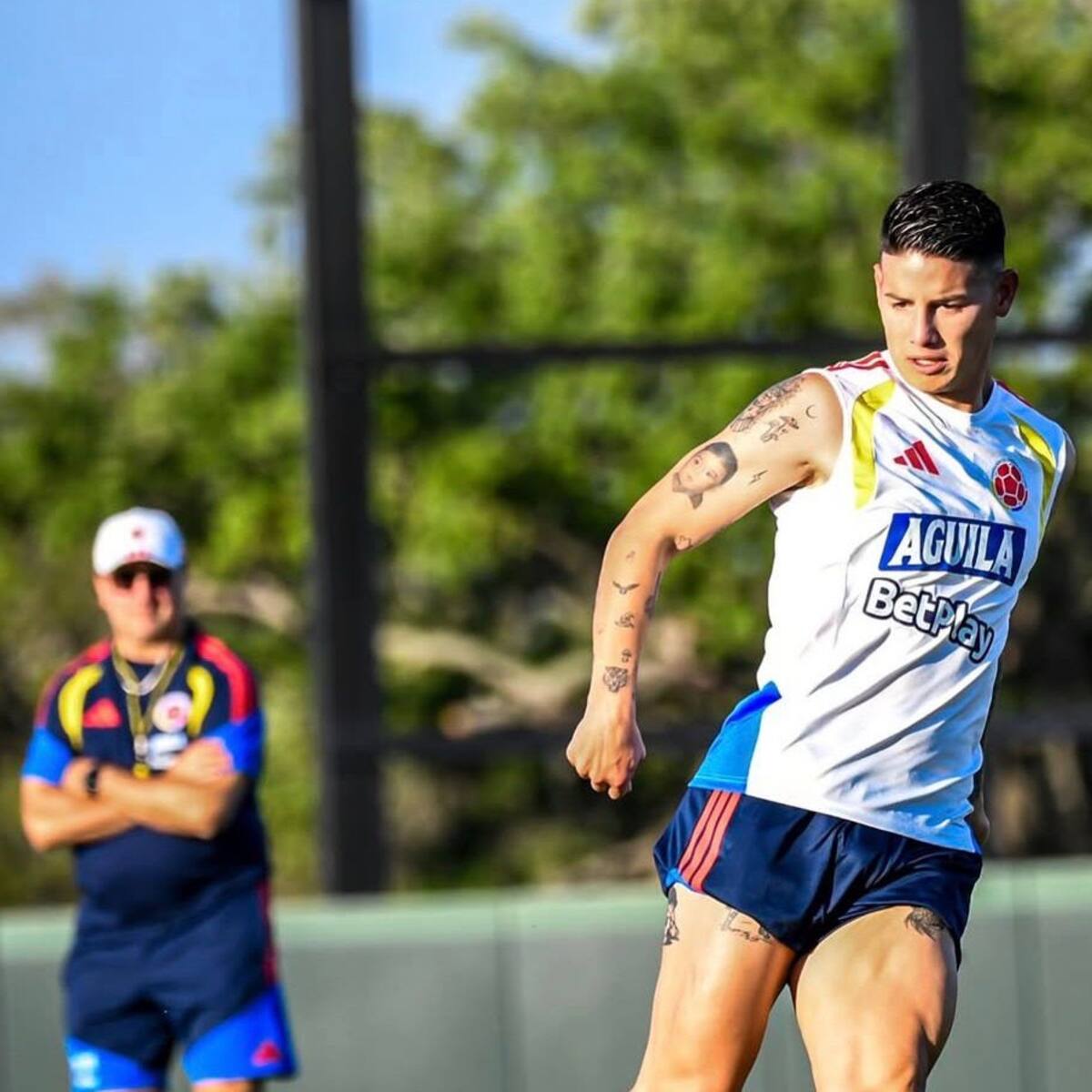 James Rodríguez, tras unirse a la Selección Colombia: “Vamos por todo”