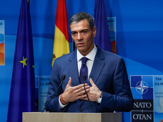 Pedro Sánchez reivindica ante Fatah la solución de dos Estados en momentos duros para los palestinos. EFE/J.J. Guillén