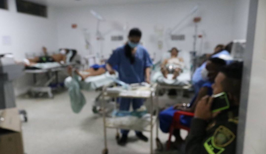 Heridos en atención médica 