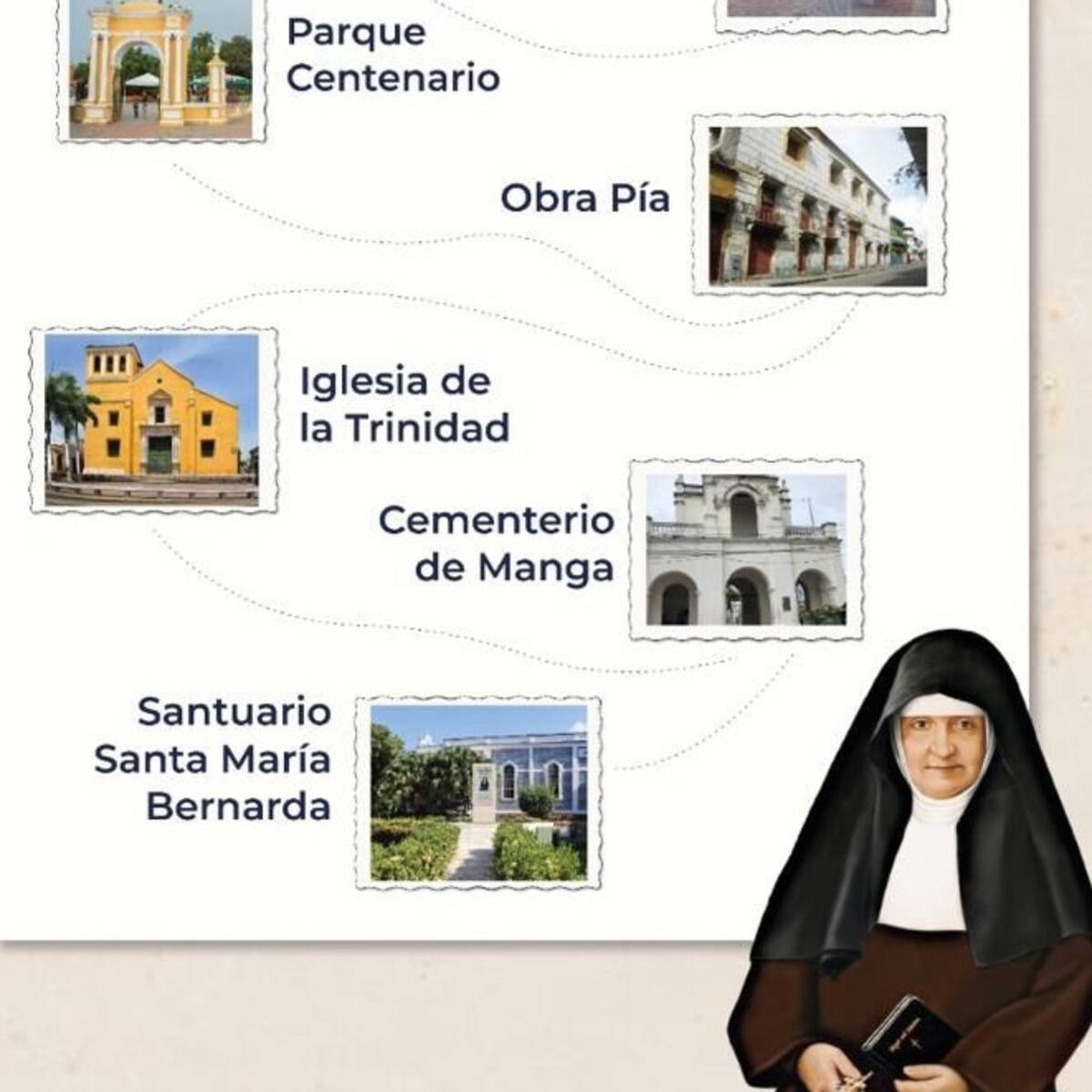 Cartagena conmemora primer centenario de la pascua eterna de Santa María Bernarda