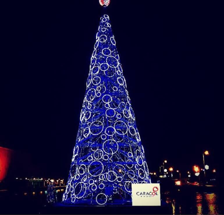 Alumbrado navideño. / Foto: Archivo.