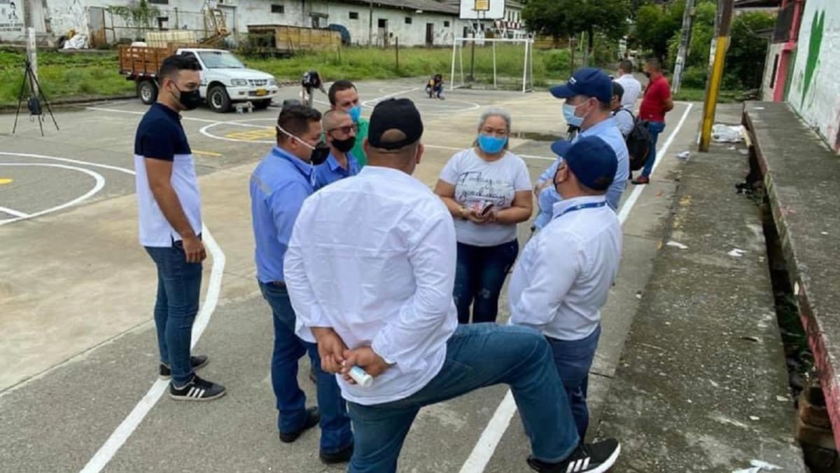 Reparada la red de acueducto del corregimiento de Arauca en Palestina