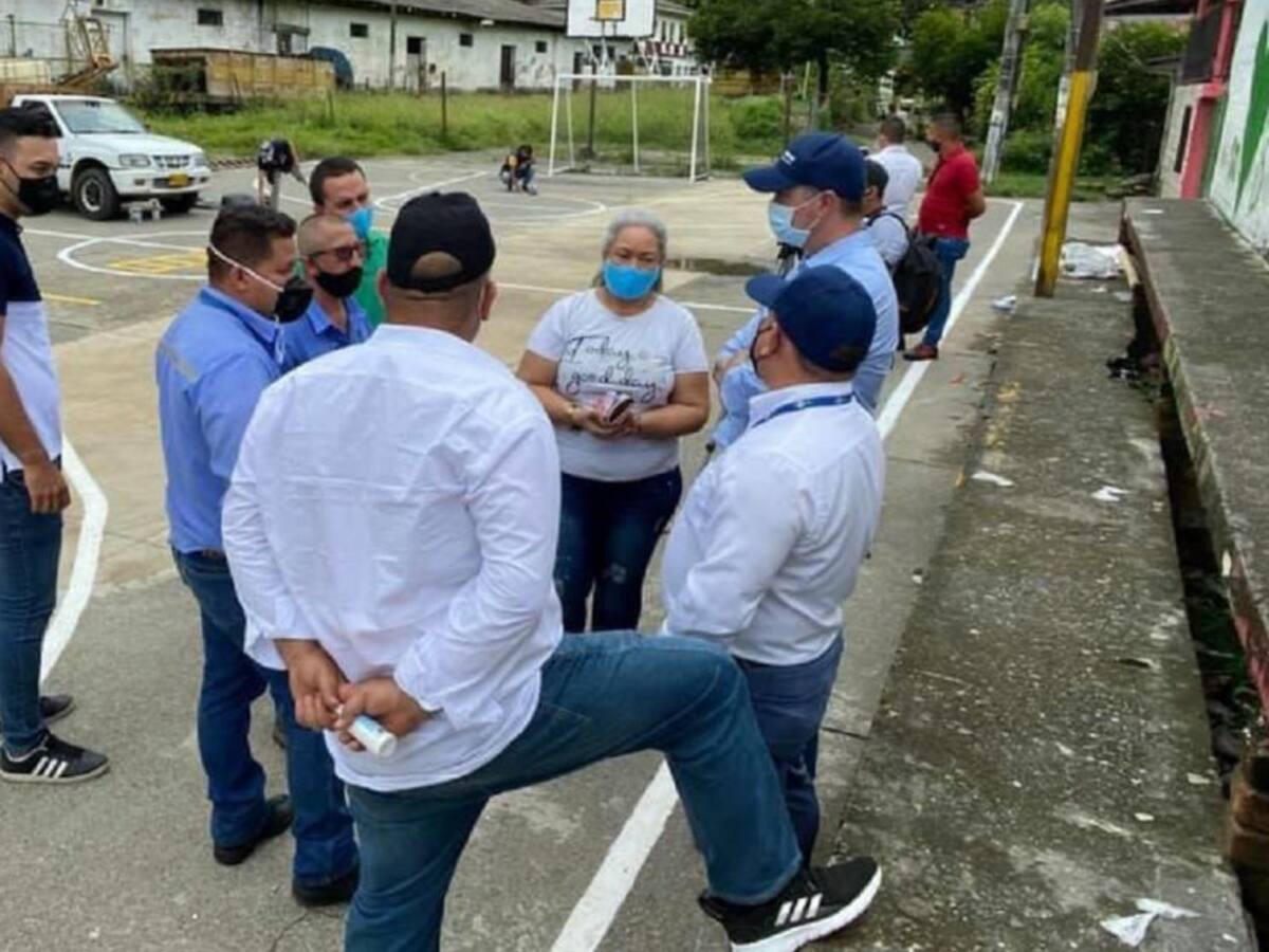 Reparada la red de acueducto del corregimiento de Arauca en Palestina