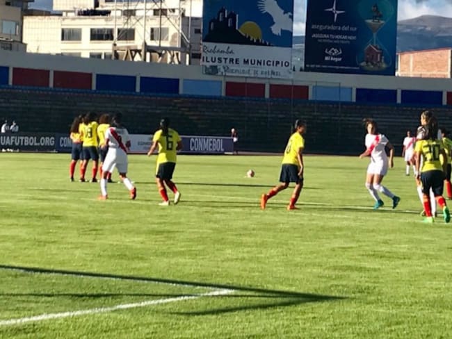 Colombia aplastó a Perú en la tercera fecha del Sudamericano Femenino Sub20