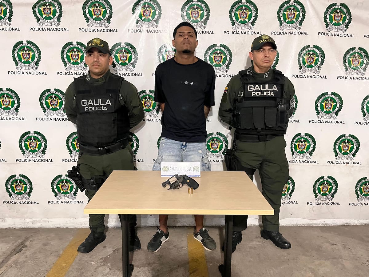 En intercambio de balas capturan a presunto integrante de ‘Los Pepes’ en Barranquilla