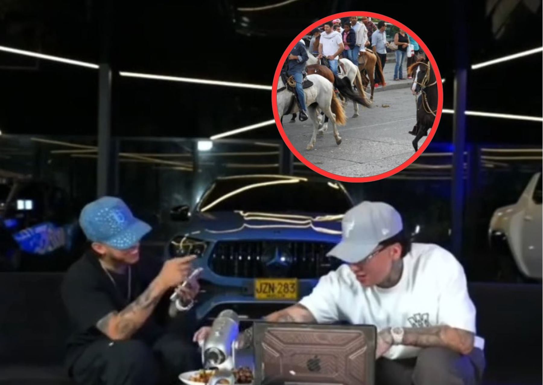 Westcol y Bless promueven cabalgata en Ibagué