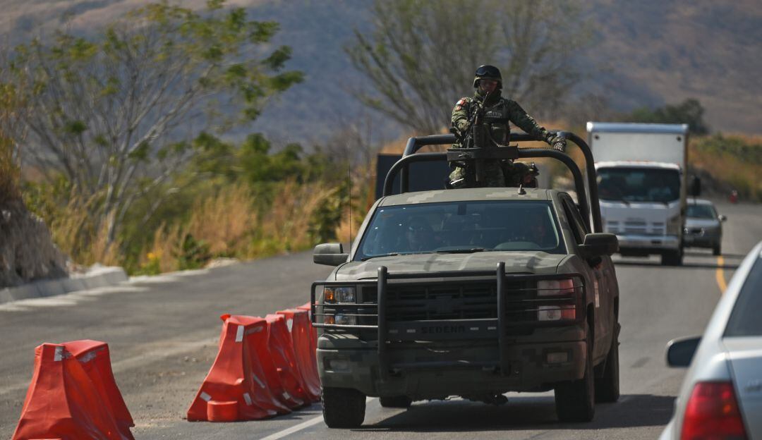 Patrullajes del Ejército de México en zonas afectadas por la violencia