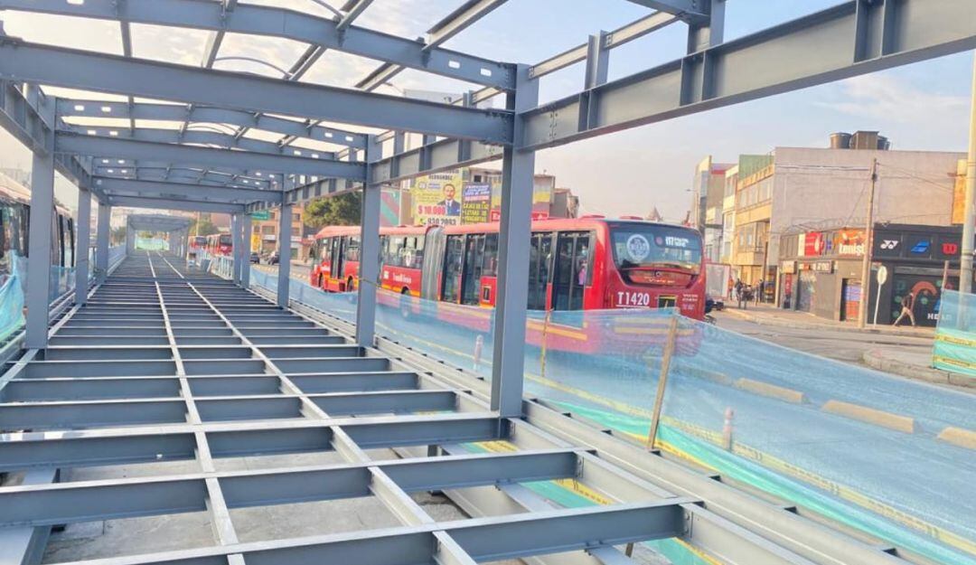 Obras por la Avenida 68