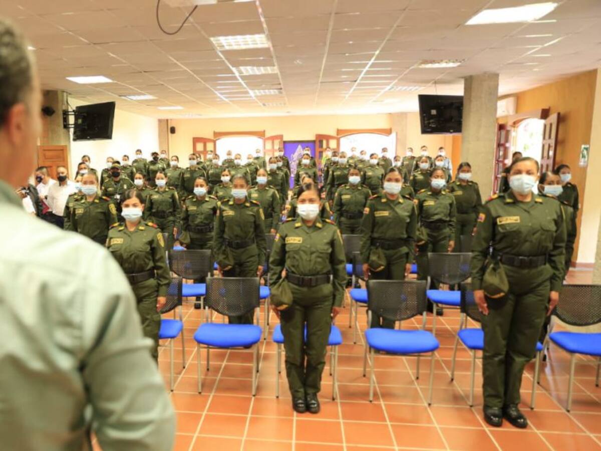 Por primera vez Policía de Antioquia tendrá auxiliares mujeres