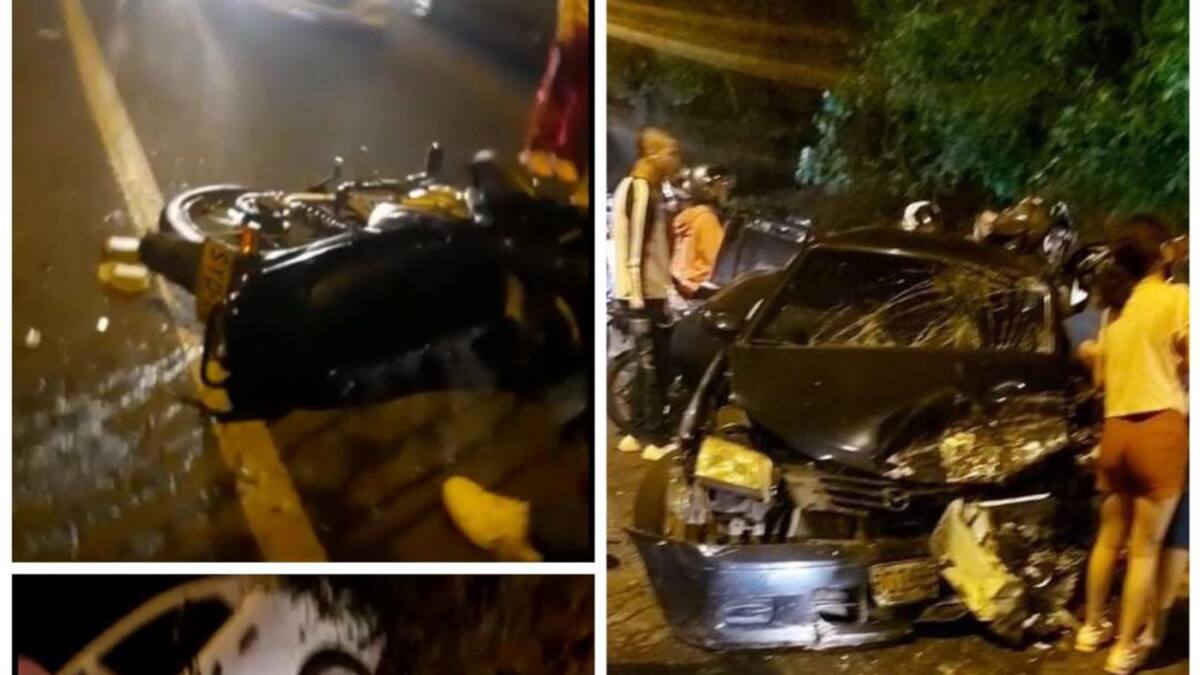Accidente en la vía al mar deja 9 lesionados