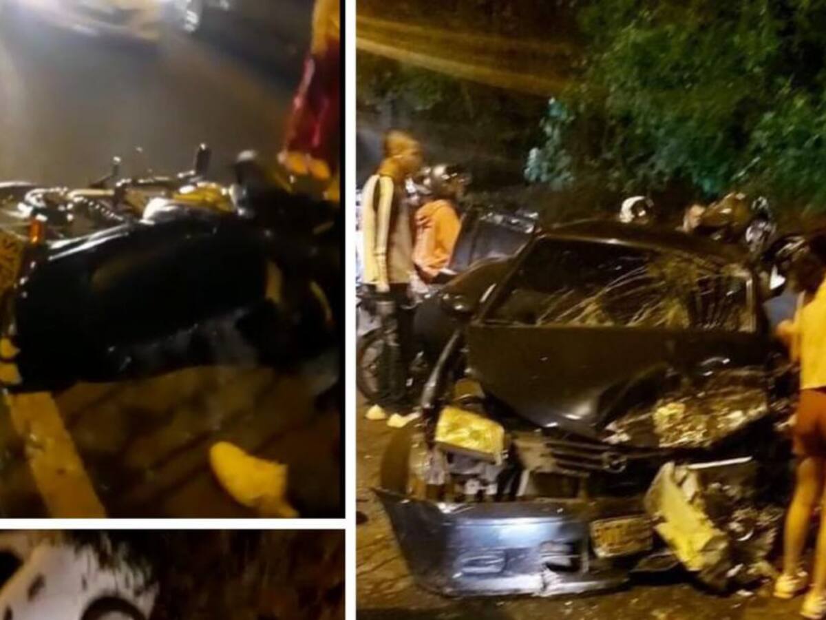 Accidente en la vía al mar deja 9 lesionados