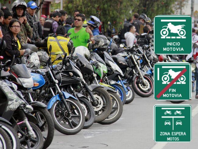 ¡Atención moteros! No cumplir con estas 6 nuevas señales de tránsito en Colombia pueden multarlo/Colprensa