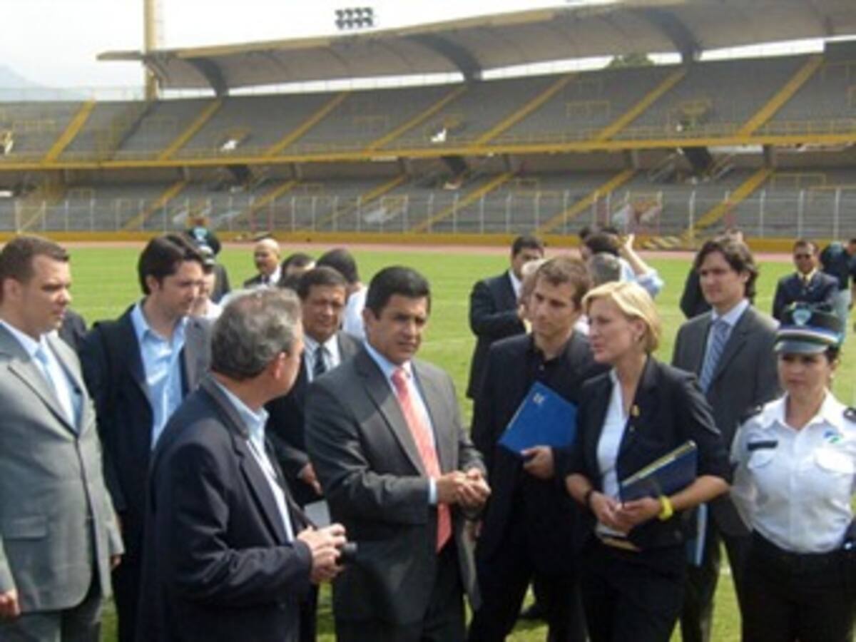 La Fifa inicia segunda visita a estadios colombianos para el Mundial del 2011