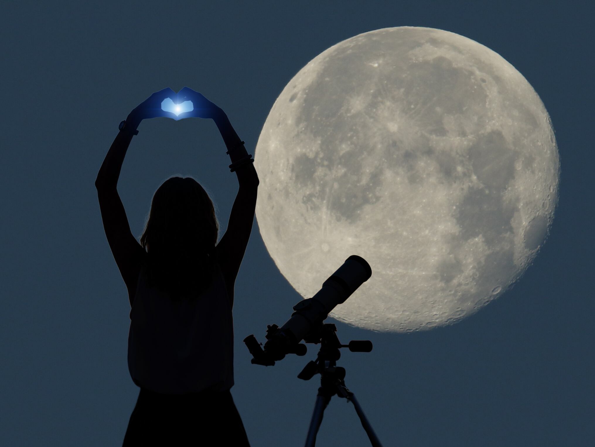 ¿Cuándo es luna llena en noviembre de 2025: Así se verá en Colombia el 3, 4, 5, 6 y 7 de ese mes?