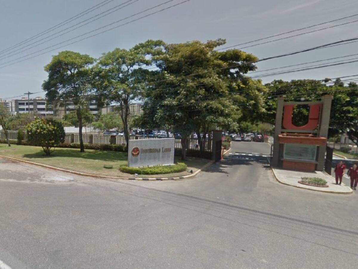 Estudiantes de Unilibre protestaron por "reprobada masiva" de una materia