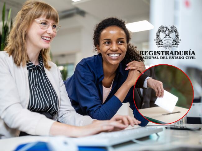 Registraduría abrió nueva convocatoria laboral/ Getty Images y logo