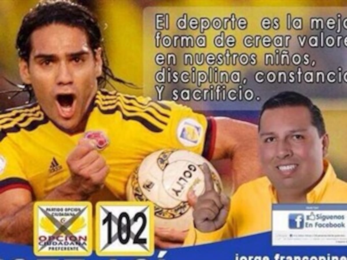 Falcao dice que su imagen fue usada sin su consentimiento