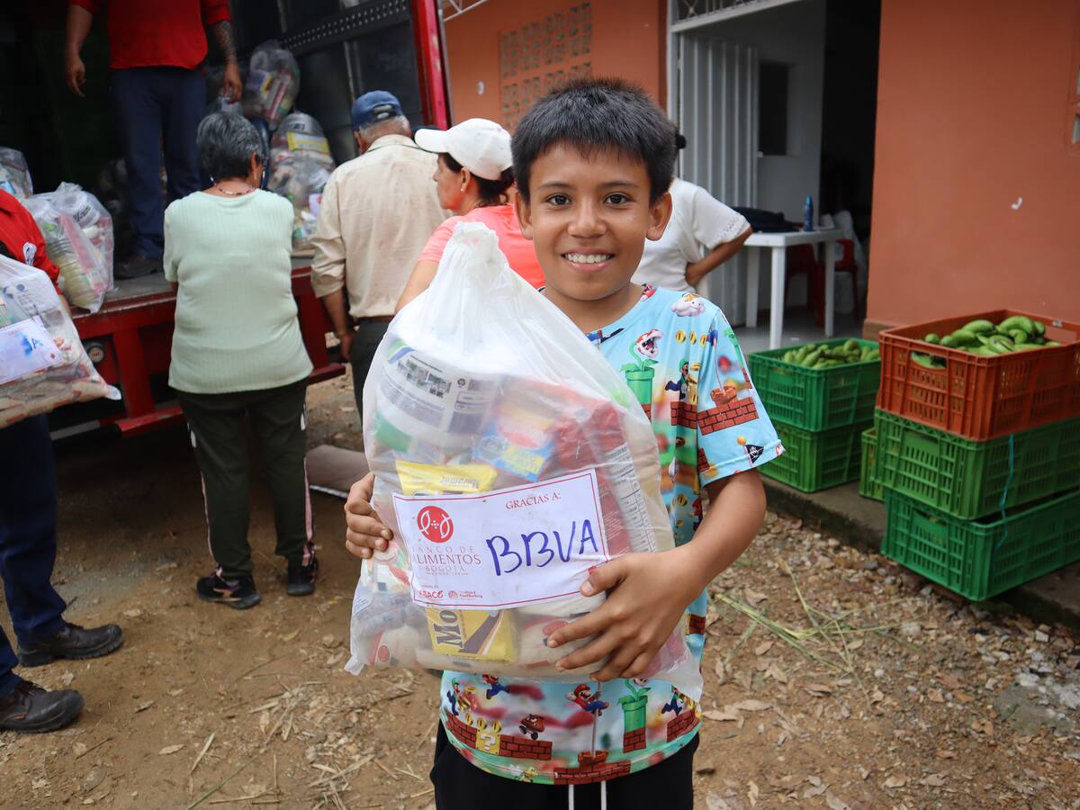 Banco de Alimentos de Bogotá entregó más de 22 millones de kilos de comida a comunidades vulnerables