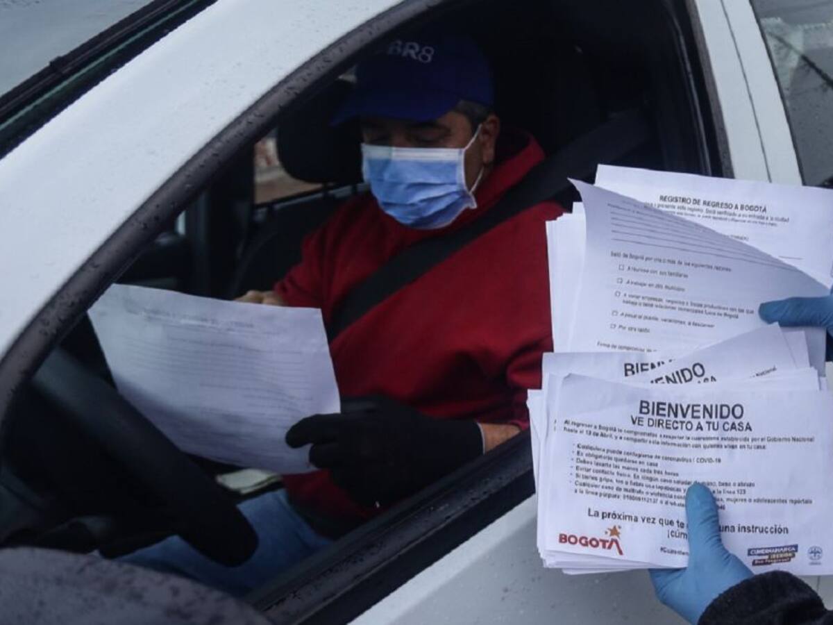 Más de 23.000 carros entraron a Bogotá