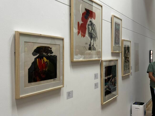 Obras del maestro Obregón - cortesía: Secretaría de Cultura del Atlántico