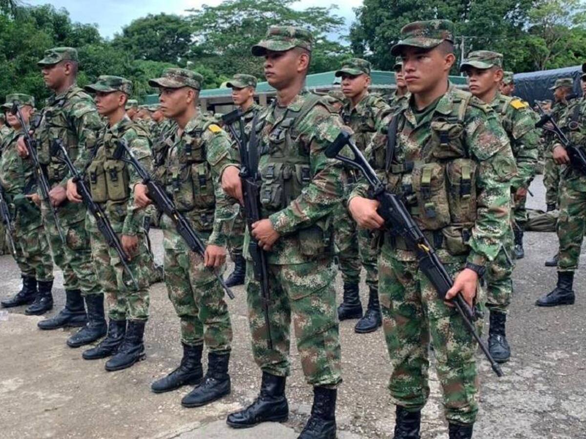 Ejército se enfrentó contra hombres armados en zona rural de Cereté