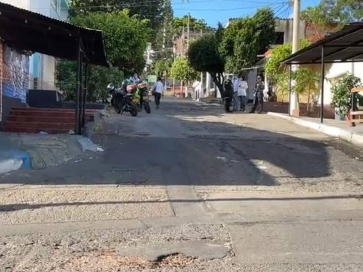 Una mujer herida dejó un intento de hurto cerca al Cementerio Central