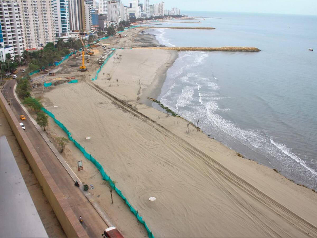 Pagos del Distrito de Cartagena por obras de protección costera superan $91 mil millones