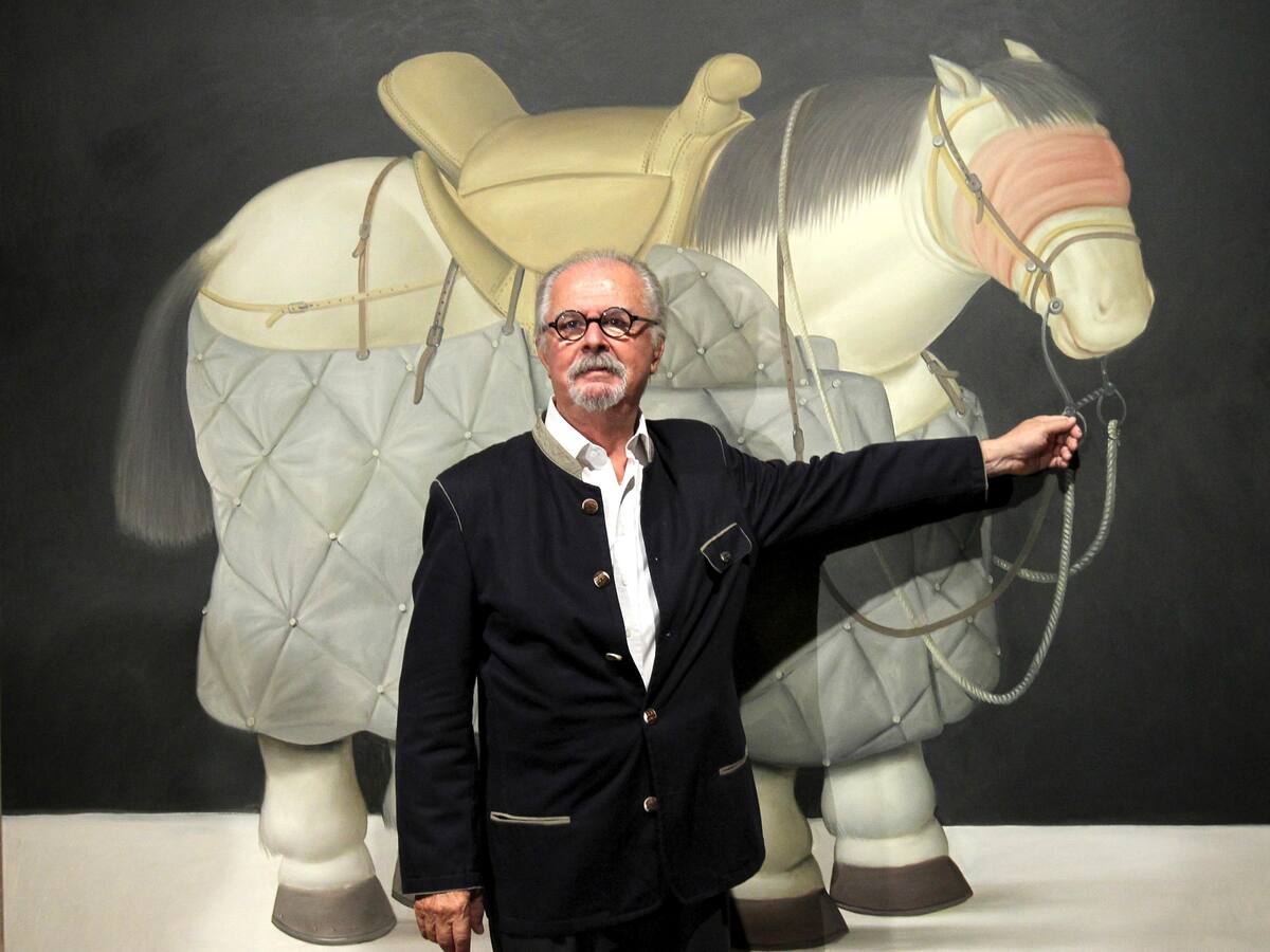 Era un hombre que pese a su importancia, era de una sencillez: César Londoño sobre Botero