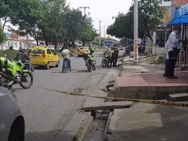 Homicidio en el sector de Las Américas, Cúcuta - Foto: Cortesía