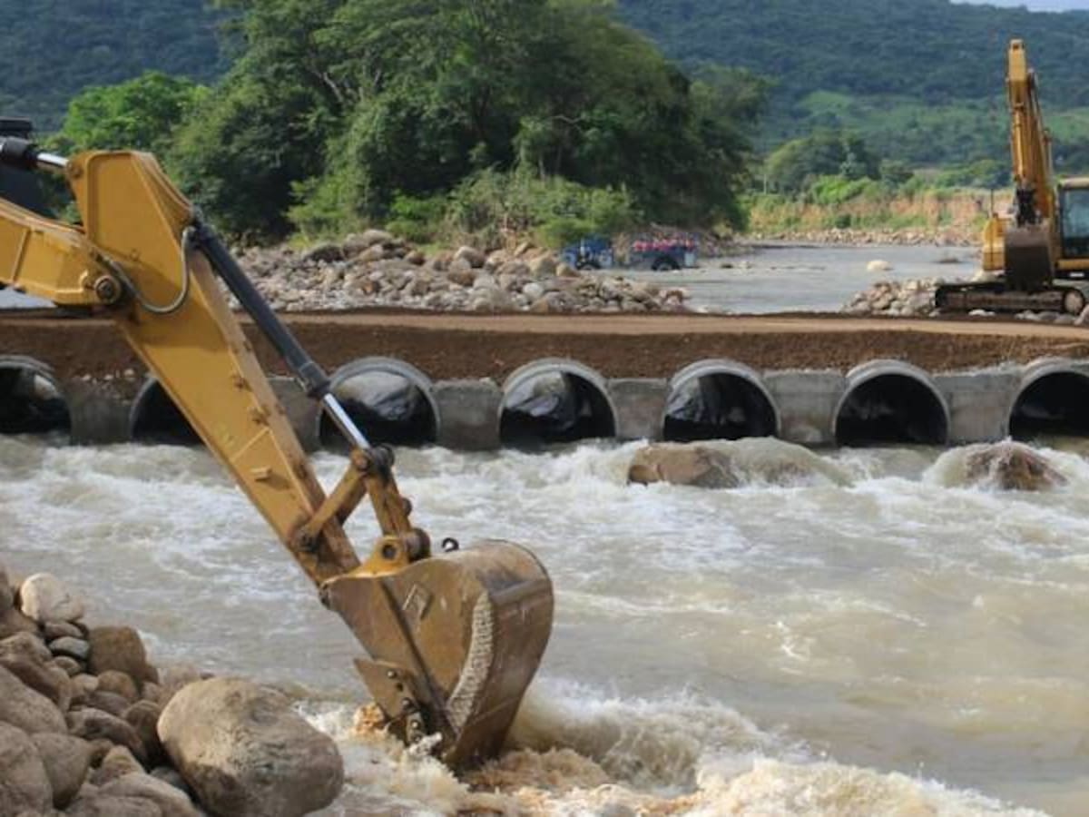 Ya están en Casanare las estructuras para el puente metálico en El Charte