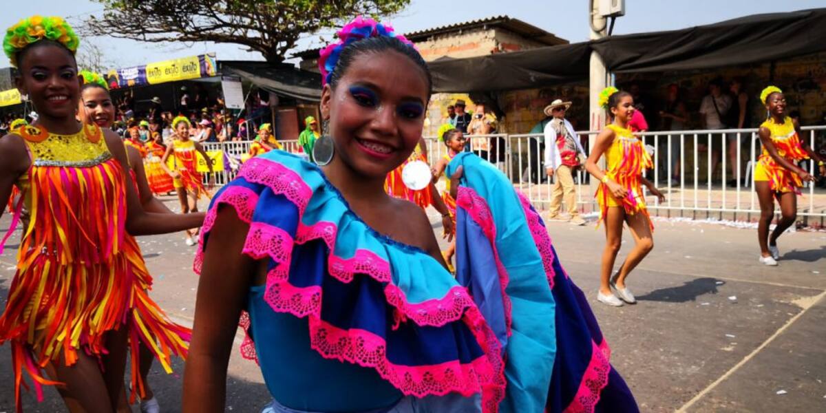 Una parte de la belleza del Carnaval 