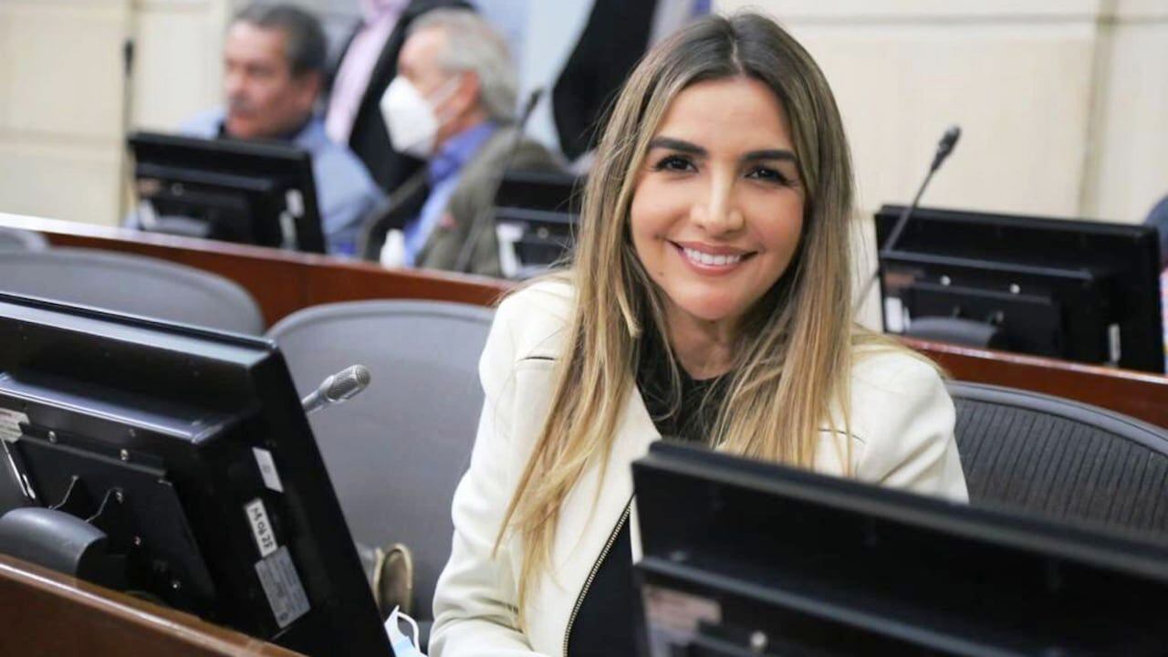 Senadora Nadia Blel Scaff. Foto: Cortesía