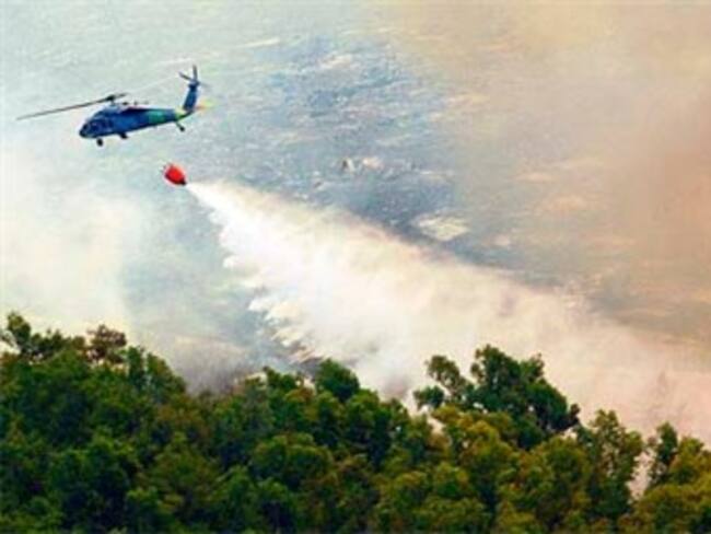 Nuevas estrategias para controlar incendio en Sierra Nevada de Santa Marta