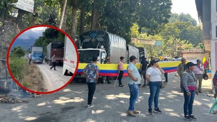 Esta es la vía alterna Bucaramanga - Bogotá para esquivar el bloqueo en Curos