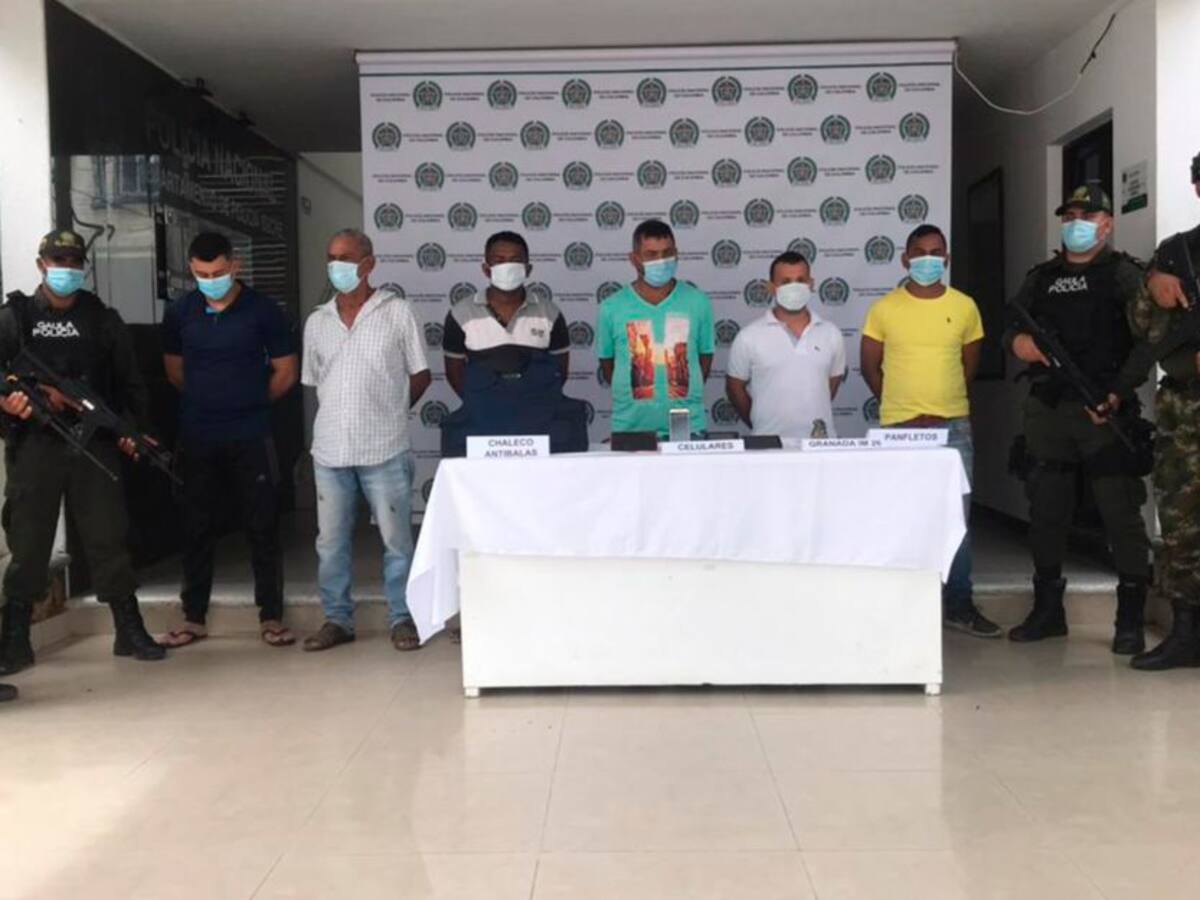 Capturan a presuntos extorsionistas de comerciantes y ganaderos
