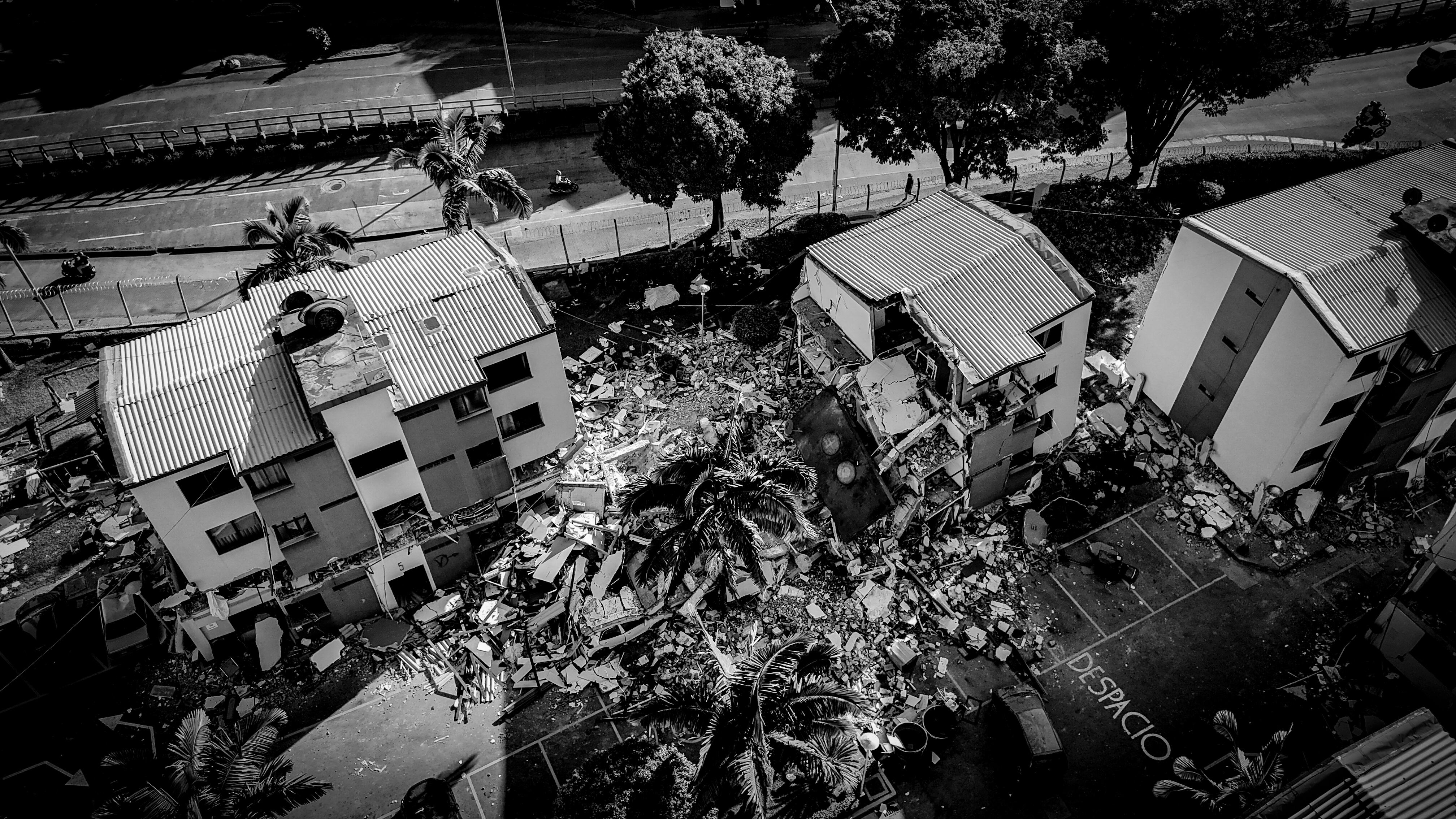 Las imágenes que deja el terremoto de 7,4 en Pereira. Foto: Carcol Radio