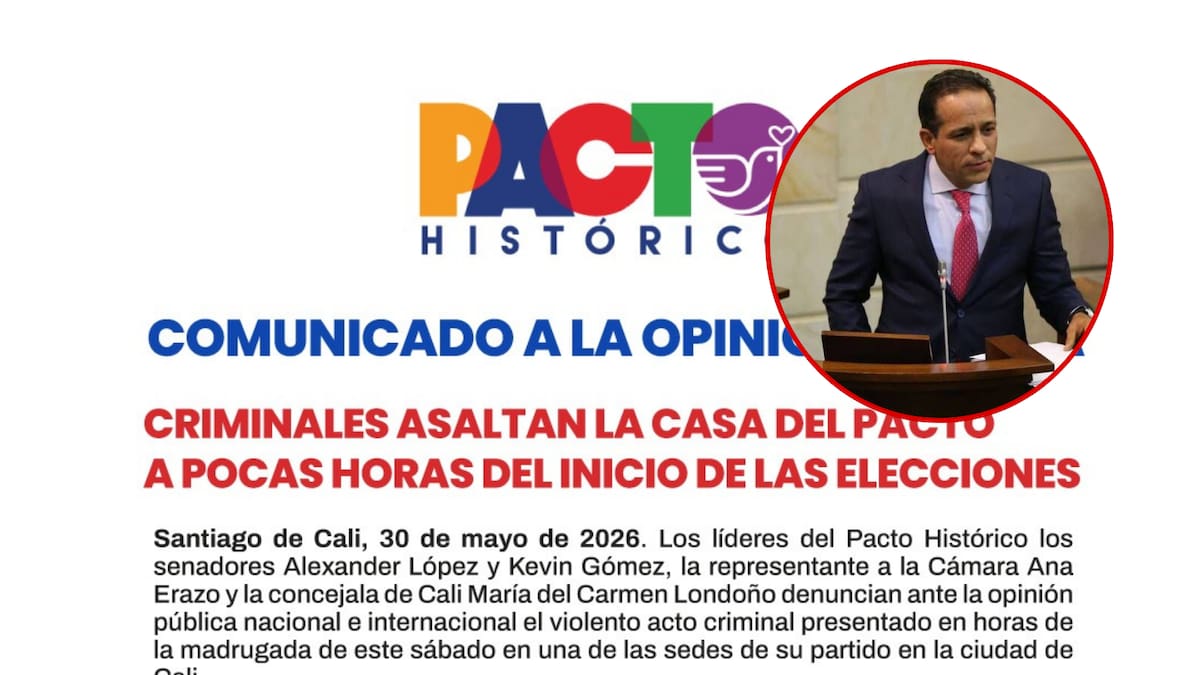 Pacto Histórico pide investigar asalto a sede política en Cali previo a las elecciones