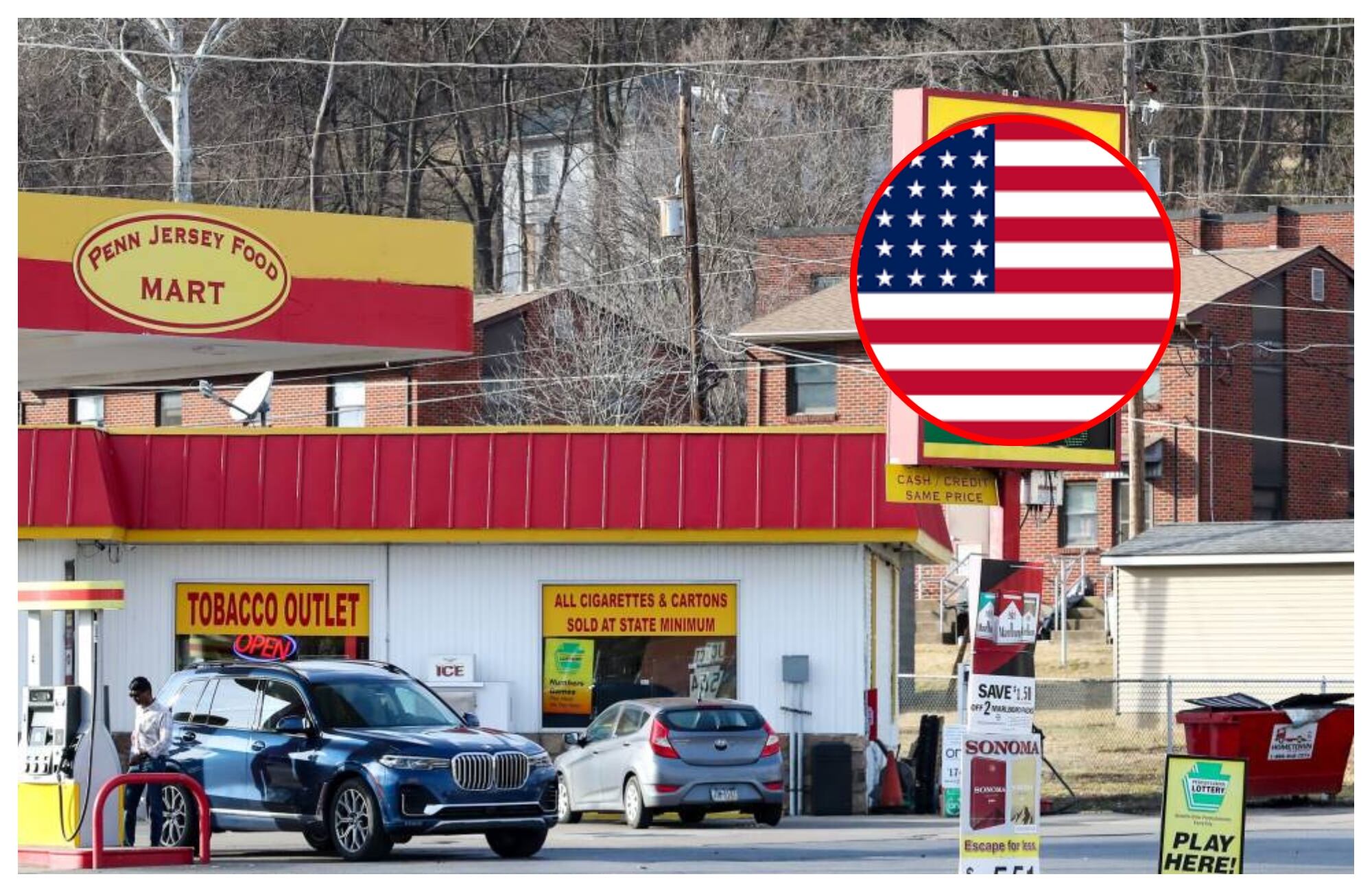 El precio de la gasolina en EEUU alcanza nuevo récord y se sitúa en 4,23 dólares por galón. Foto: Getty Images.