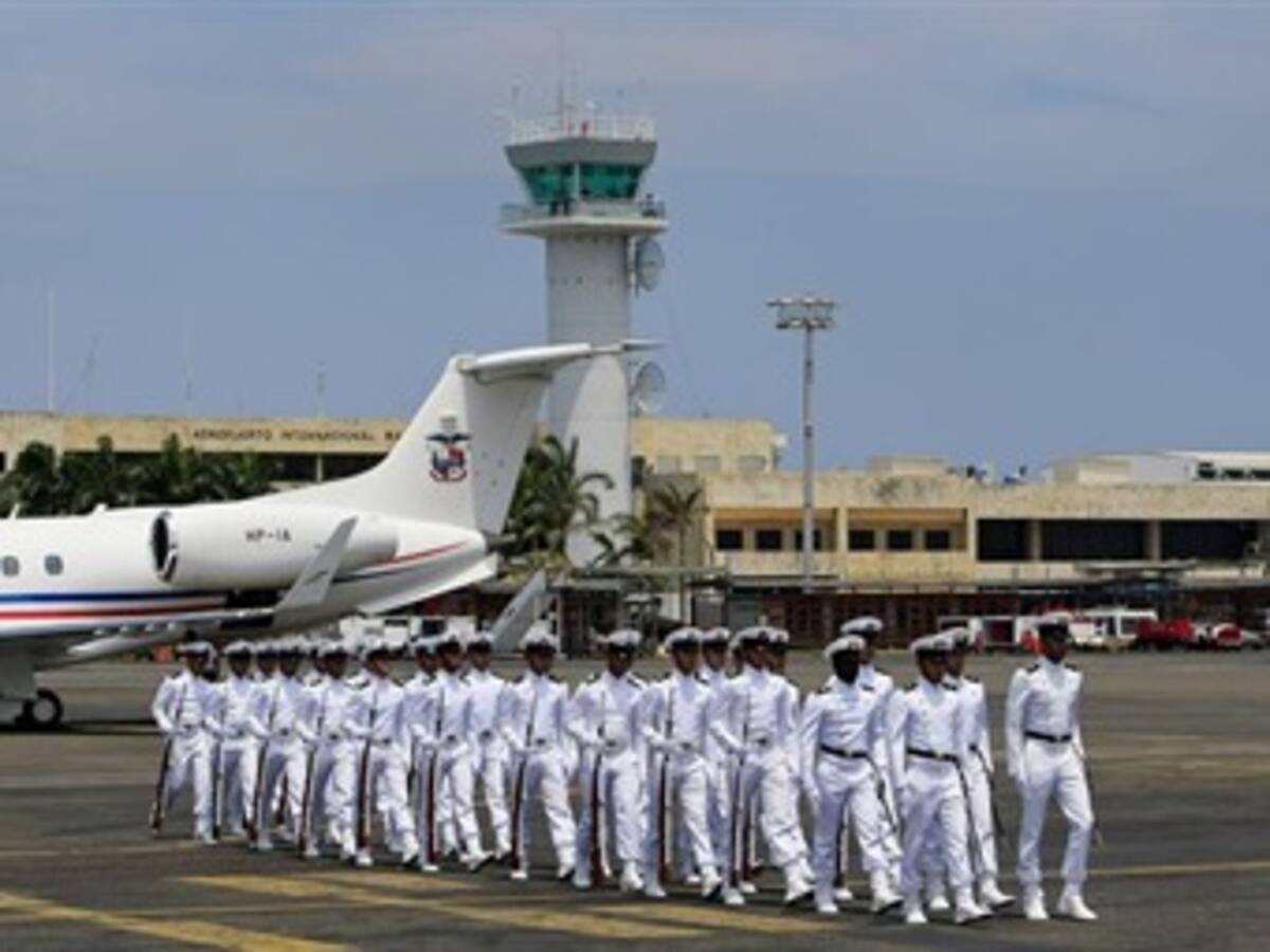 La llegada de los presidentes de las Américas a Cartagena