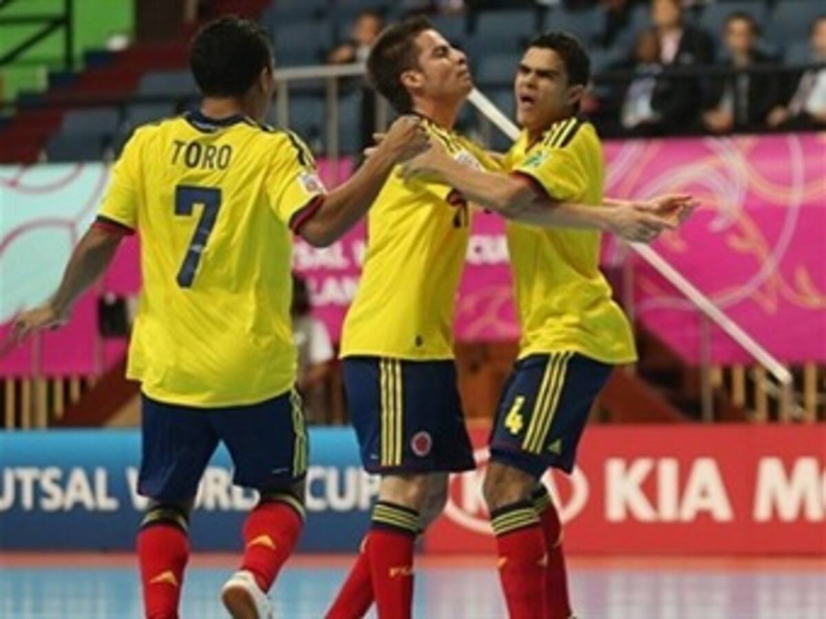 Brasil venció a Colombia 3-1 en la semifinal del Mundial de futsal
