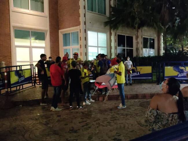 Hinchas de la Selección Colombia