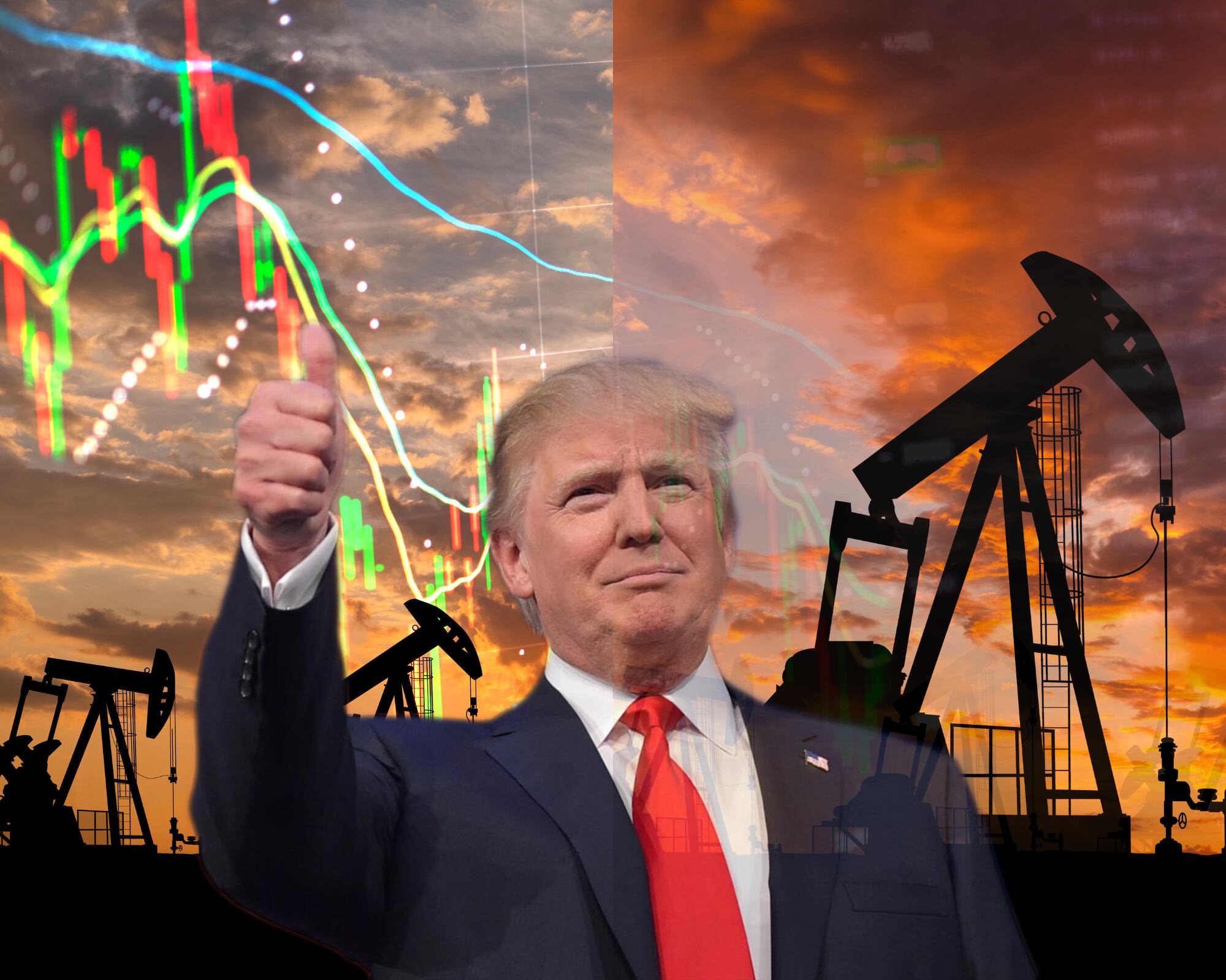 El presidente Donald Trump anunció que, durante su gobierno, regresará “la riqueza y prosperidad” del país manteniendo la producción de crudo y eliminando las leyes que aumentan la compra de carros eléctricos.
(Foto: Caracol Radio / Getty)