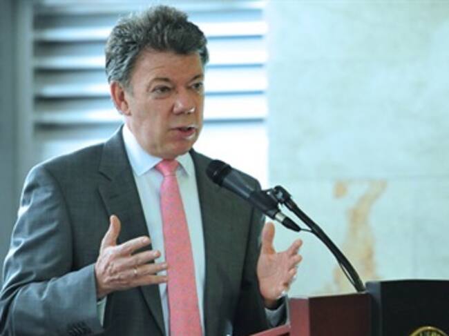 Presidente Juan Manuel Santos. / Presidencia