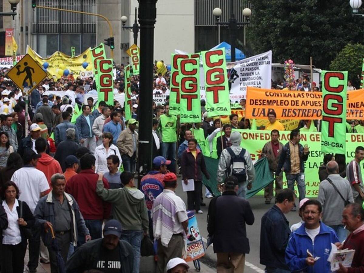 Sindicatos mantienen la convocatoria a movilizaciones este 7 agosto: ¿De dónde saldrán?