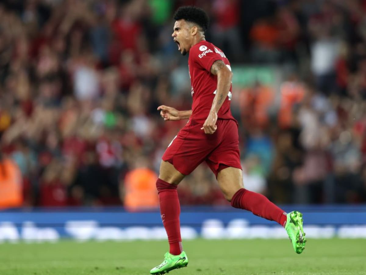 Luis Díaz anotó un gol fantástico para el Liverpool ante el Crystal Palace