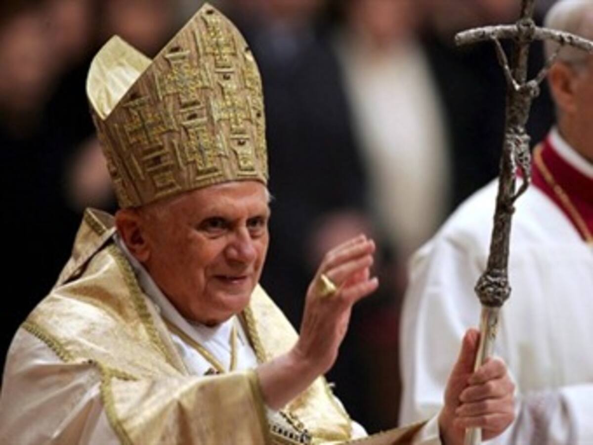 El Papa Benedicto XVI anuncia que visitará 'Tierra Santa' del 8 al 15 de mayo