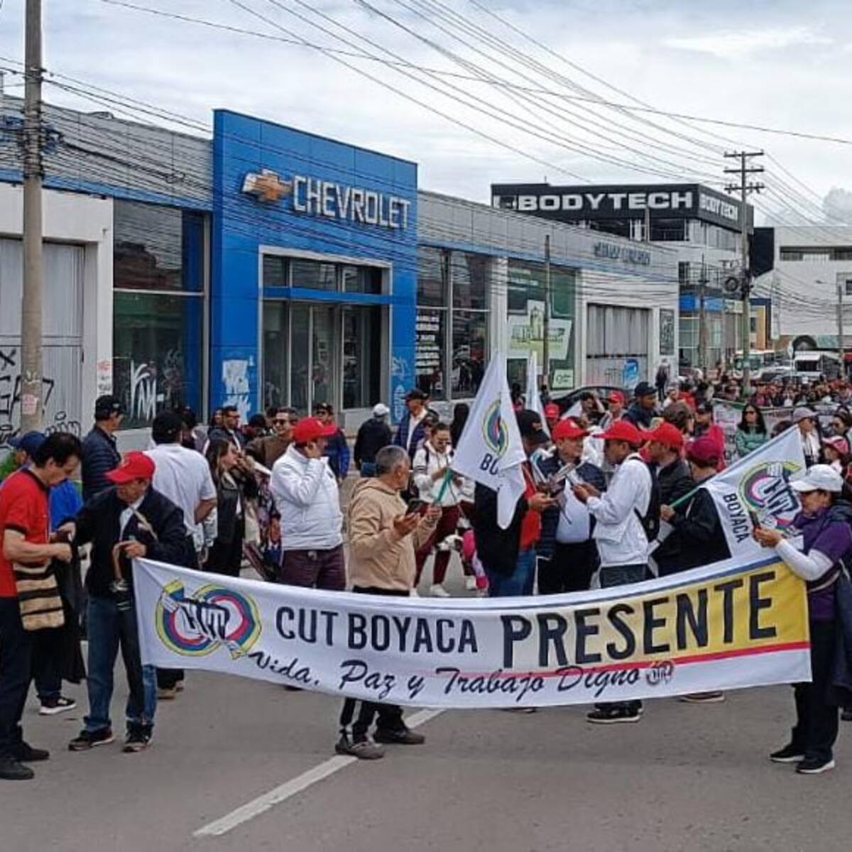 CUT Boyacá confirma participación en movilizaciones del 20 de julio