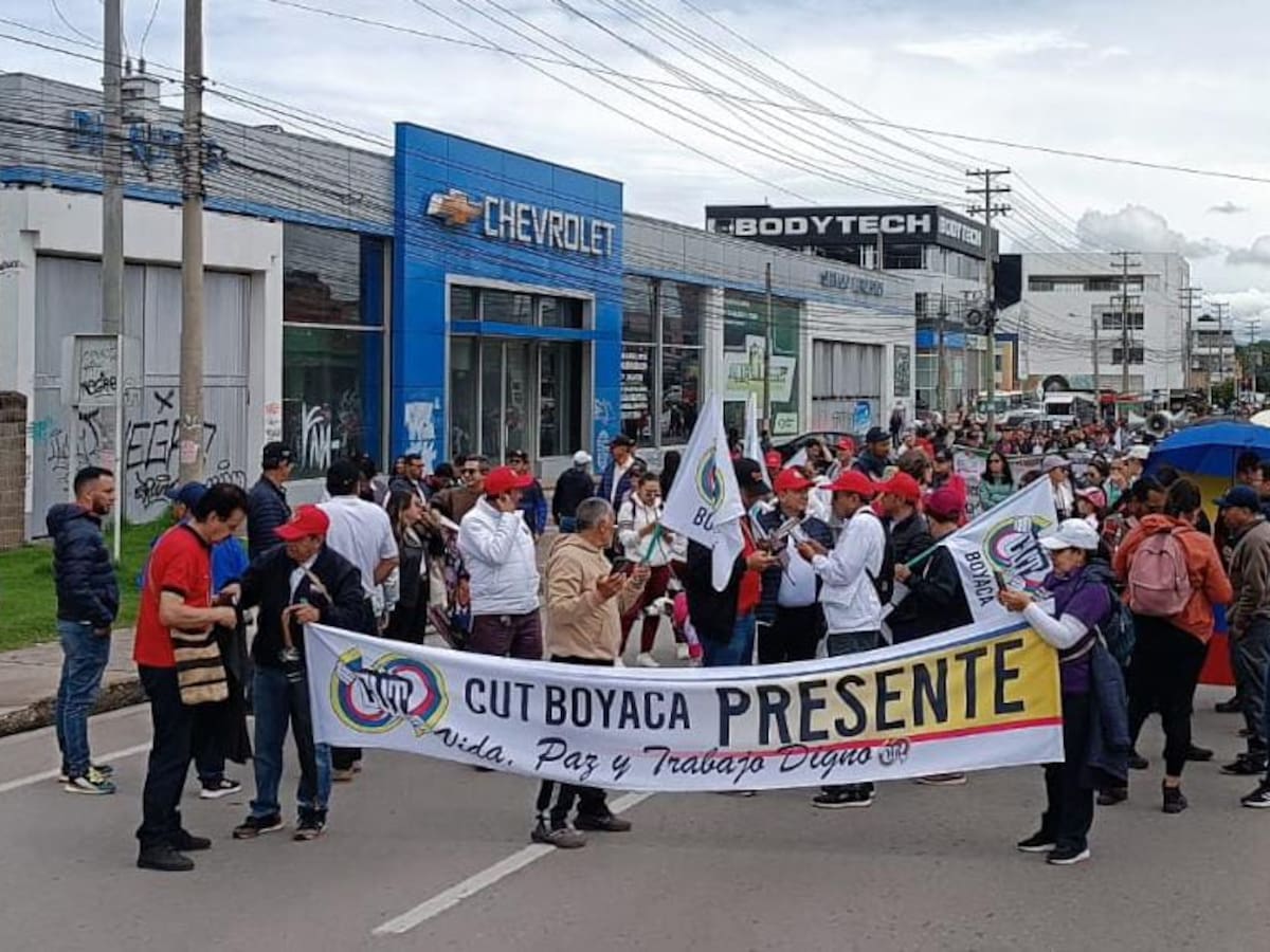 CUT Boyacá confirma participación en movilizaciones del 20 de julio