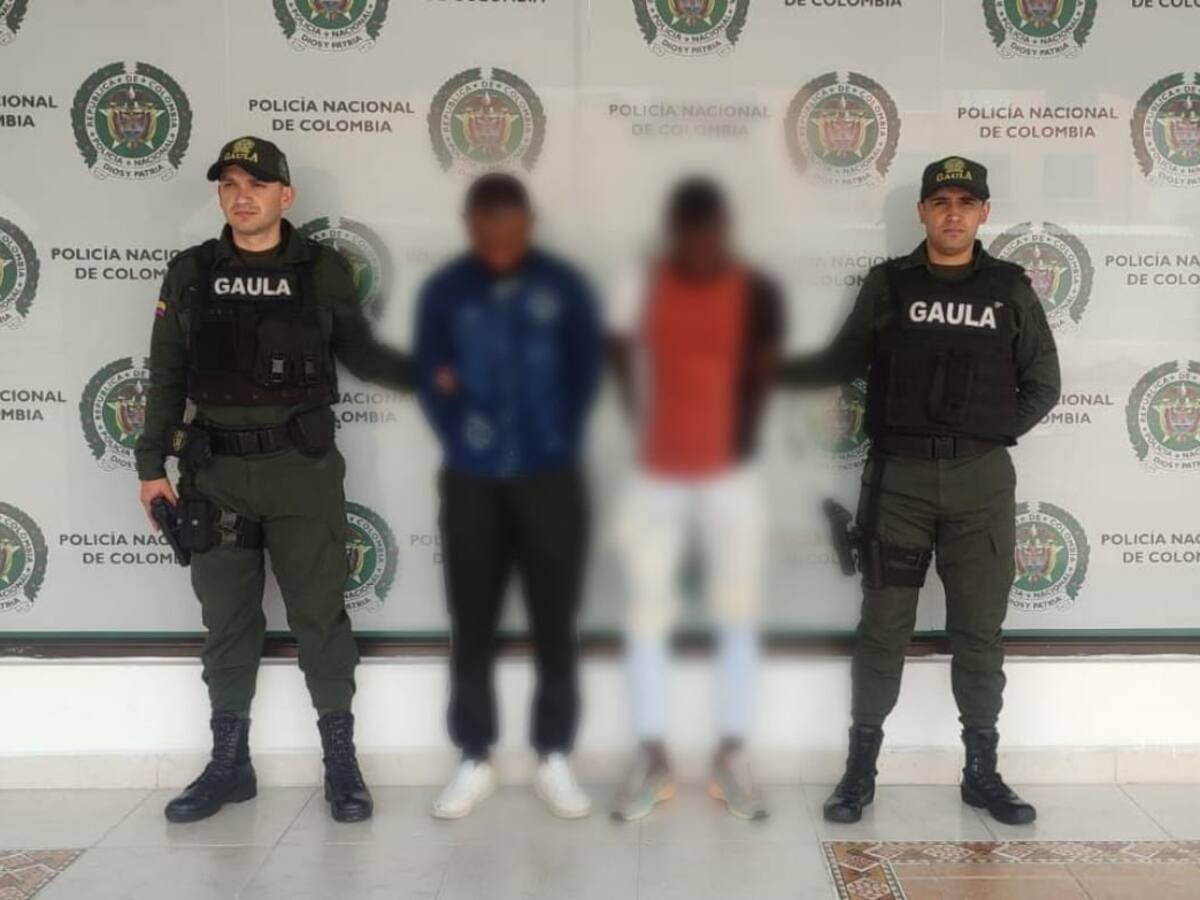 En Nariño y Valle capturan a presuntos responsables de extorsión.