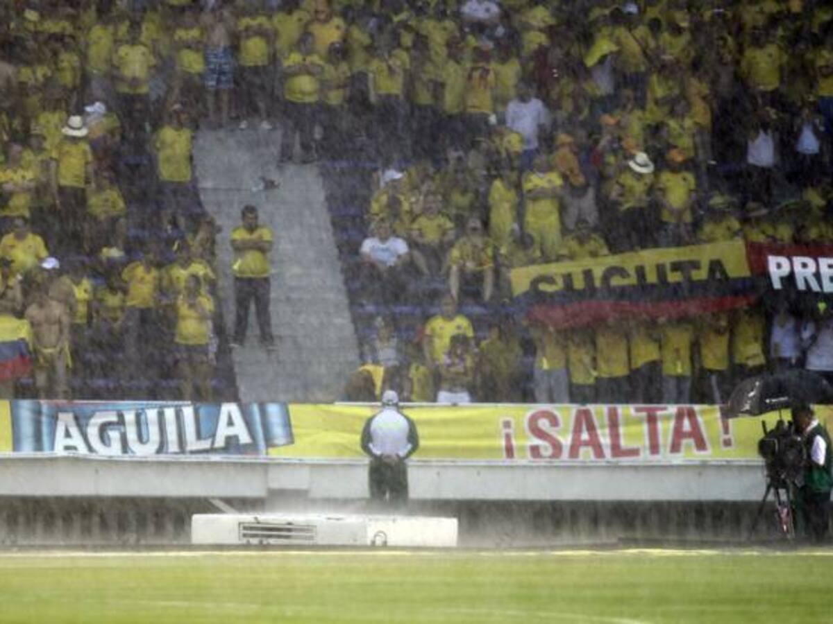 Lloviznas a la hora del partido Colombia – Venezuela pronostica el Ideam